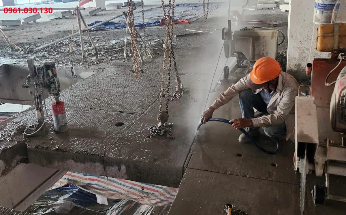 khoan cắt bê tông tại tiên lãng
