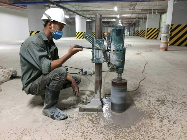 khoan rut loi be tong cong trinh dan dung