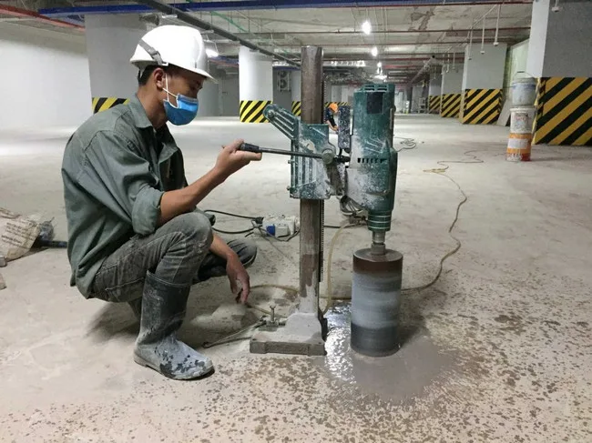khoan rut loi be tong cong trinh dan dung